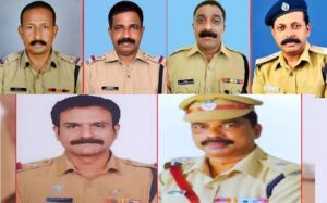 keralanews presidents gold medal for six malayalee police officials