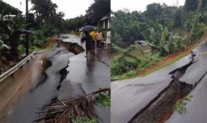 keralanews ulikkal payyavoor road collapsed