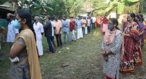 keralanews local body election heavy poling in third phase more than 50 percentage poling till afternoon