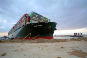 keralanews attempt to evacuate evergiven ship stuck in suez canal succeeds