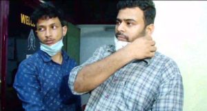 keralanews lakhs were stolen from the account by leaking the card details and pin number by installing a skimmer and a secret camera in the atm two engineering graduates arrested