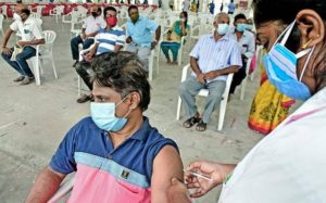 keralanews vaccine shortage in the state mega vaccine camp halted at jimmy george stadium thiruvananthapuram