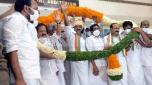 keralanews people gathered in kpcc president inauguration ceremony case charged against 100 people