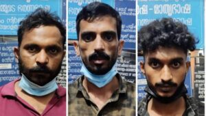 keralanews three arrested with drugs in kannur seized 3gram adm and 70gram ganja