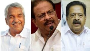 keralanews widespread protests in congress following the release of dcc reorganization list senior leaders including oommen chandy and ramesh chennithala criticize