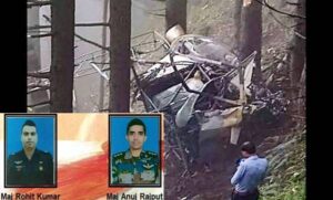 keralanews two pilots killed when army helicopter crash in jammu kashmir