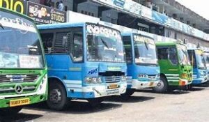 keralanews l d f leadership meeting gives permission to the government to increase bus fares