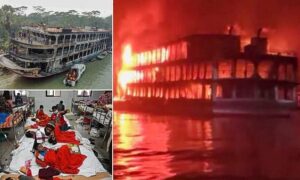 keralanews 37 died when ship got fire in bengladesh