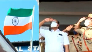 keralanews kasargod minister ahmed devarkovil hoisted the national flag upside down order for inquiry