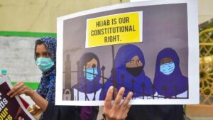 keralanews hijab controversy colleges in karnataka will closed till february 16