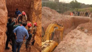 keralanews four workers killed in landslide during building construction in kalamasseri one trapped under soil