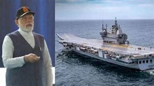 keralanews prime minister narendra modi dedicated ins vikrant to the nation